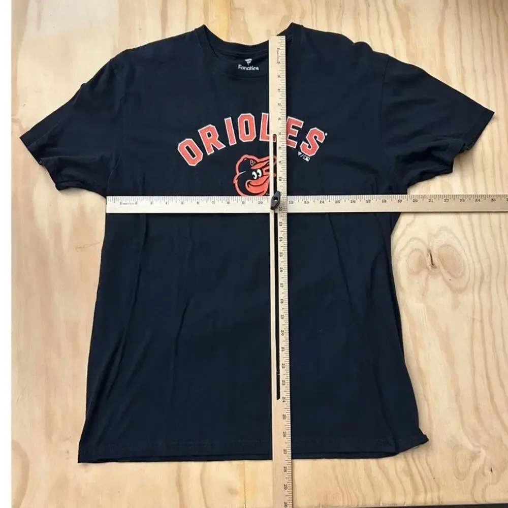 Baltimore Orioles MLB Austin Powers black orange fanatics shirt Size Large